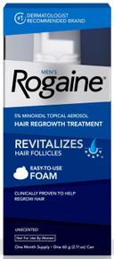 Pfizer Mens Rogaine Foam Hair Growth Treatment -- 4 per case