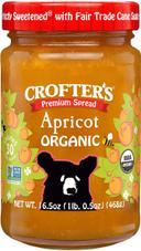 Crofters Organic Family Size Premium Apricot Spread, 16.5 Ounce -- 6 per case