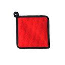Lodge Red Silicone and Fabric Trivet/Potholder, 6 count