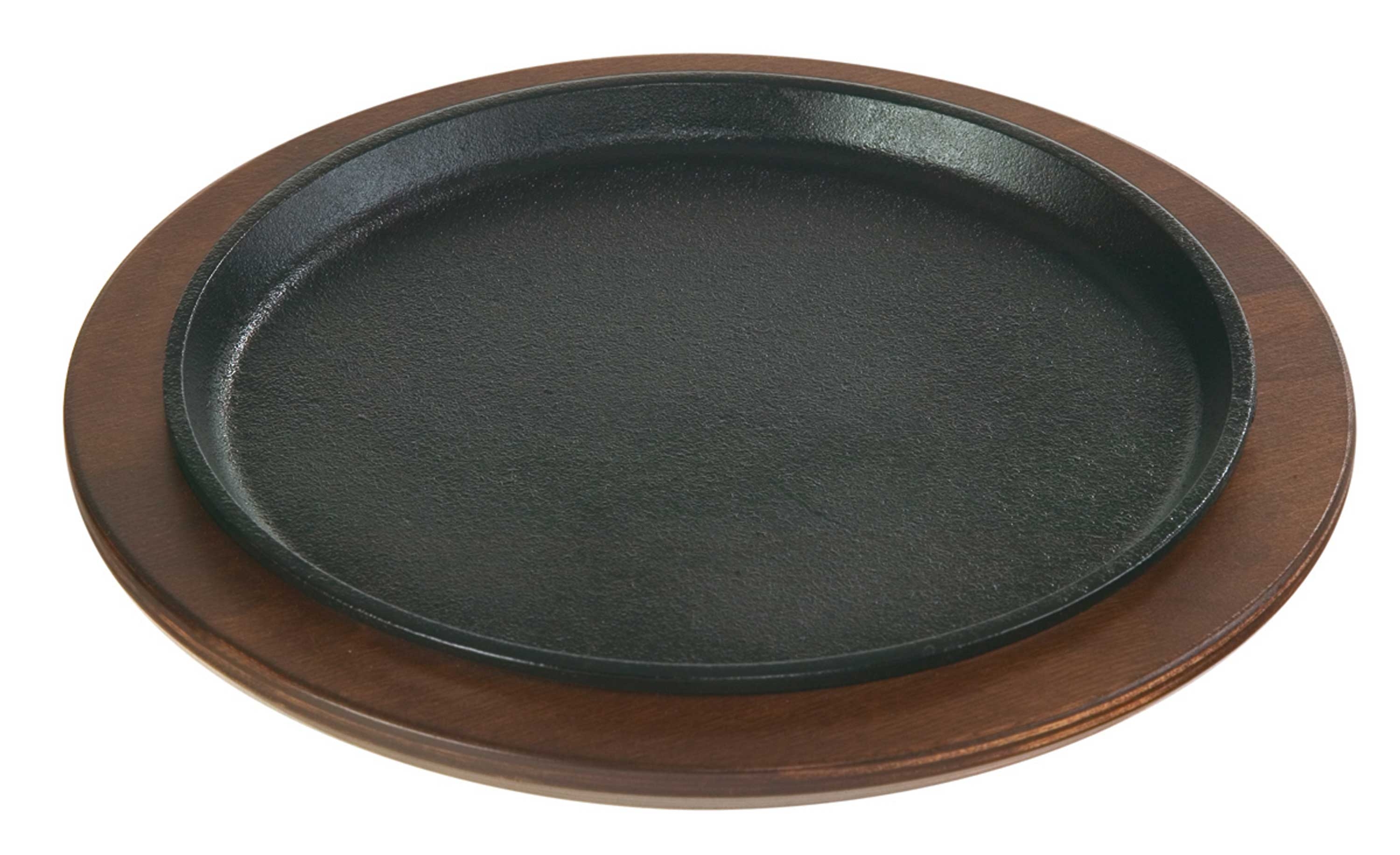 Lodge Walnut Stain Round Wood Underliner, 11 inch -- 6 per case.