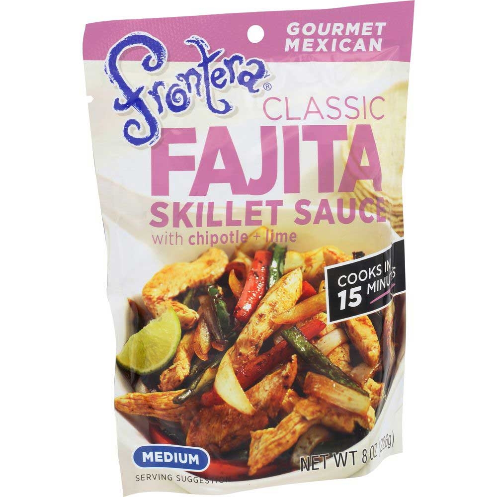 Frontera Foods Classic Fajita Skillet Sauce, 8 Ounce -- 6 per case.