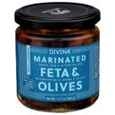 Divina Marinated Feta Olives, 12.7 Ounce -- 6 per case