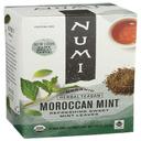 Numi Organic Moroccan Mint Herbal Tea, 18 tea bags -- 6 per case