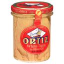 Ortiz Pole and Line Caught White Tuna in Olive Oil, 7.76 Ounce Glass Jar -- 12 per case