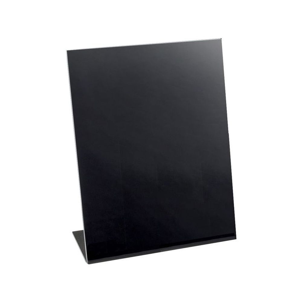 Cal-Mil Classic Black Write-on Easel Board, 8 1/2 x 11 inch -- 6 per case