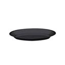 Cal-Mil Black Round Shallow Tray, 15 inch Diameter