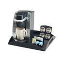 Cal-Mil Classic Black 14 x 12 inch Amenity Tray, 15.25 x 12.5 x 2 inch