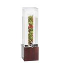 Cal-Mil Westport Wood 3 Gallon Acrylic Beverage Dispenser with Infusion Chamber, 8.25 x 9.75 x 26.75 inch