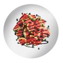 Cal-Mil Round Glass Mirror Tray, 12 inch Dia x .25 inch