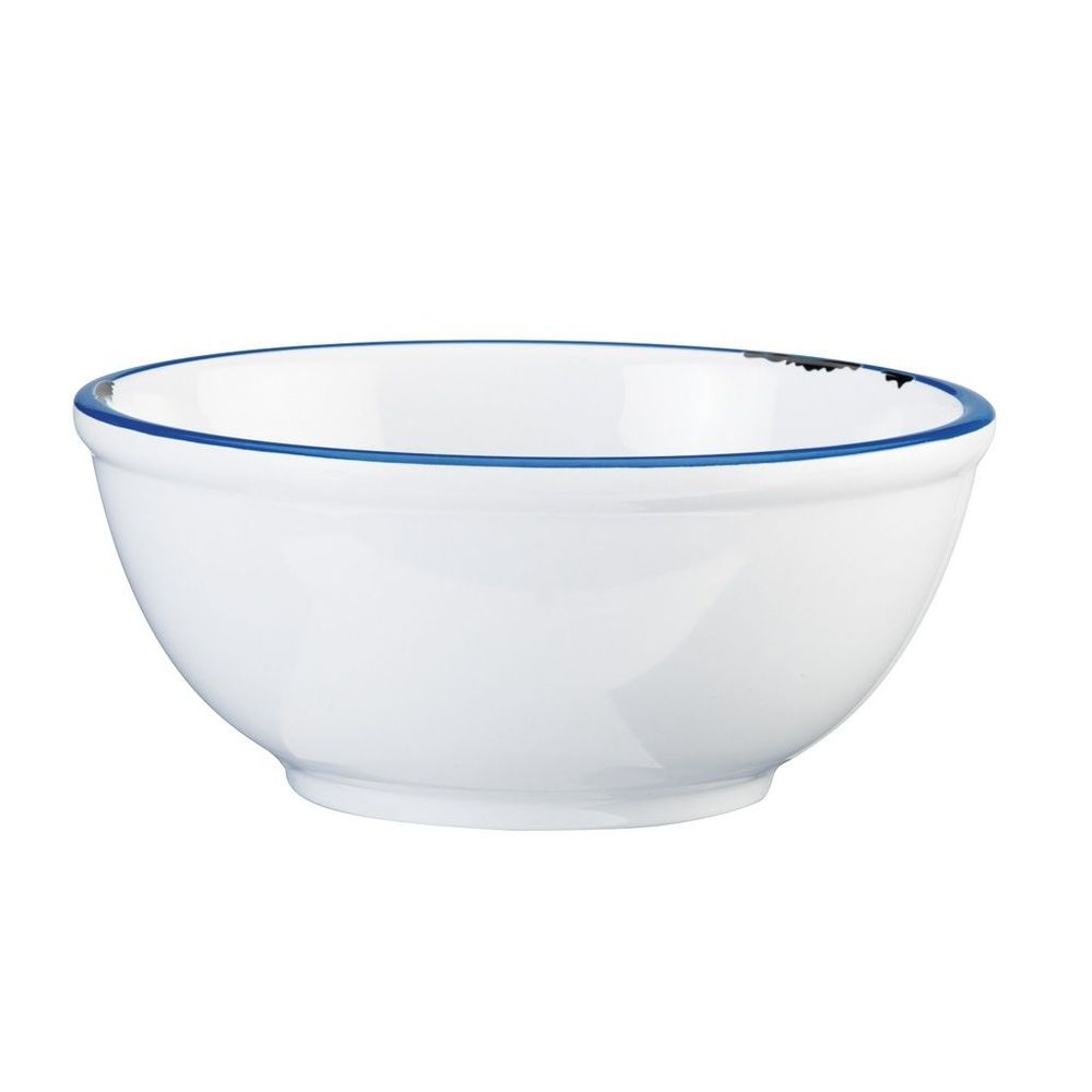 Cal-mil Enamelware Melamine Bowl, 10.75 Inch Dia X 5 Inch