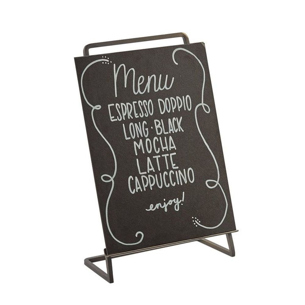 Cal-Mil Sierra Bronze Chalkboard Sign, 8 x 2.5 x 8.75 inch -- 6 per case