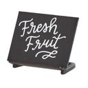Cal-Mil Sierra Bronze Chalkboard Sign, 4 x 3 x 3.25 inch -- 6 per case