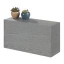 Cal-Mil Ashwood Rectangular Riser, 20.5 x 7 x 11 inch