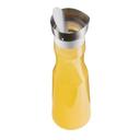 Cal-Mil 34 Ounce Polycarbonate Carafe with Hinged Closing Lid, 4 inch Dia. x 10 inch Height