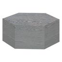 Cal-Mil Ashwood Hexagon Riser, 12 inch Dia. x 5 inch Height