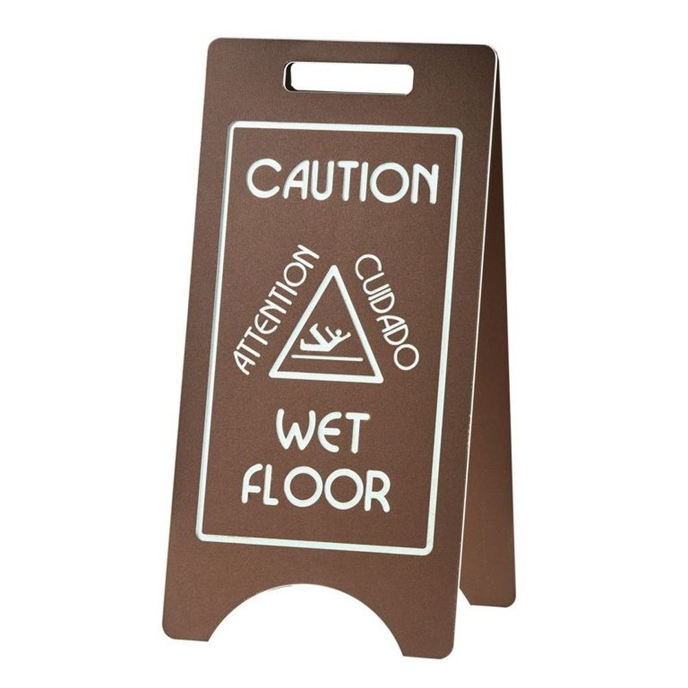 Cal-mil Extra Durable Wet Floor Sign, 11.75 Inch Width X 17 Inch Depth X 23 Inch Height