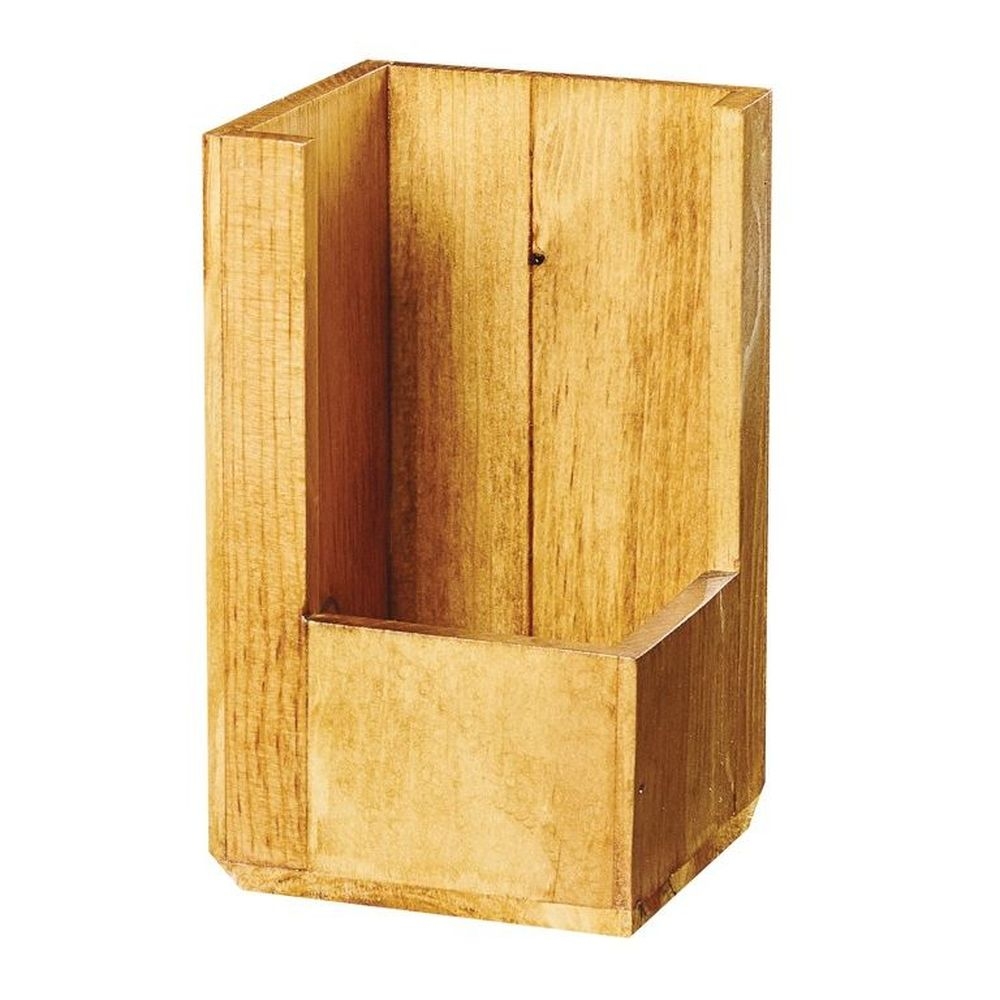 Cal-mil Madera Cup And Lid Organizer, 3.75 Inch Width X 3.75 Inch Depth X 4.25 Inch Height
