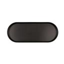 Cal-Mil Hudson Black Oval Melamine Bowl, 5 Quart Capacity