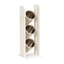 Cal-Mil Newport Vertical Cylinder Display, 7.25 inch Width x 7.75 inch Depth x 20.5 inch Height