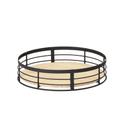 Cal-Mil Madison Round Reversible Riser, 13 inch Dia. x 3 inch Height