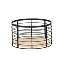 Cal-Mil Madison Round Reversible Riser, 12.5 inch Dia. x 7 inch Height