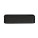 Cal-Mil Hudson Black Melamine Bowl, 14 inch Width x 14 inch Depth x 3 inch Height