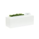 Cal-Mil Juno Durable White Metal Rectangle Riser, 20.5 inch Width x 7 inch Depth x 7 inch Height