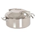 Cal-Mil Silver 5 Liter Induction Pot, 13 x 13 x 8 inch