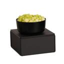 Cal-Mil Onyx Durable Black Metal Square Riser, 12 inch Width x 12 inch Depth x 6 inch Height