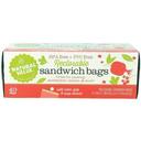 Natural Value Reclosable Storage Sandwich Bags - 40 count per pack -- 12 packs per case