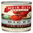Muir Glen Organic Diced Fire Roasted Tomatoes, 14.5 Ounce -- 12 per case