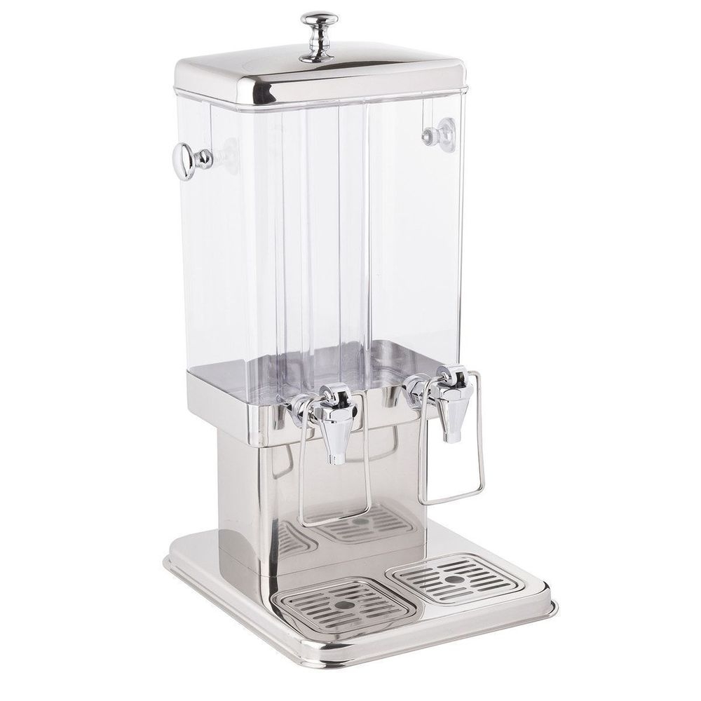 Tablecraft Double Base Beverage Dispenser, 3 Gallon Capacity