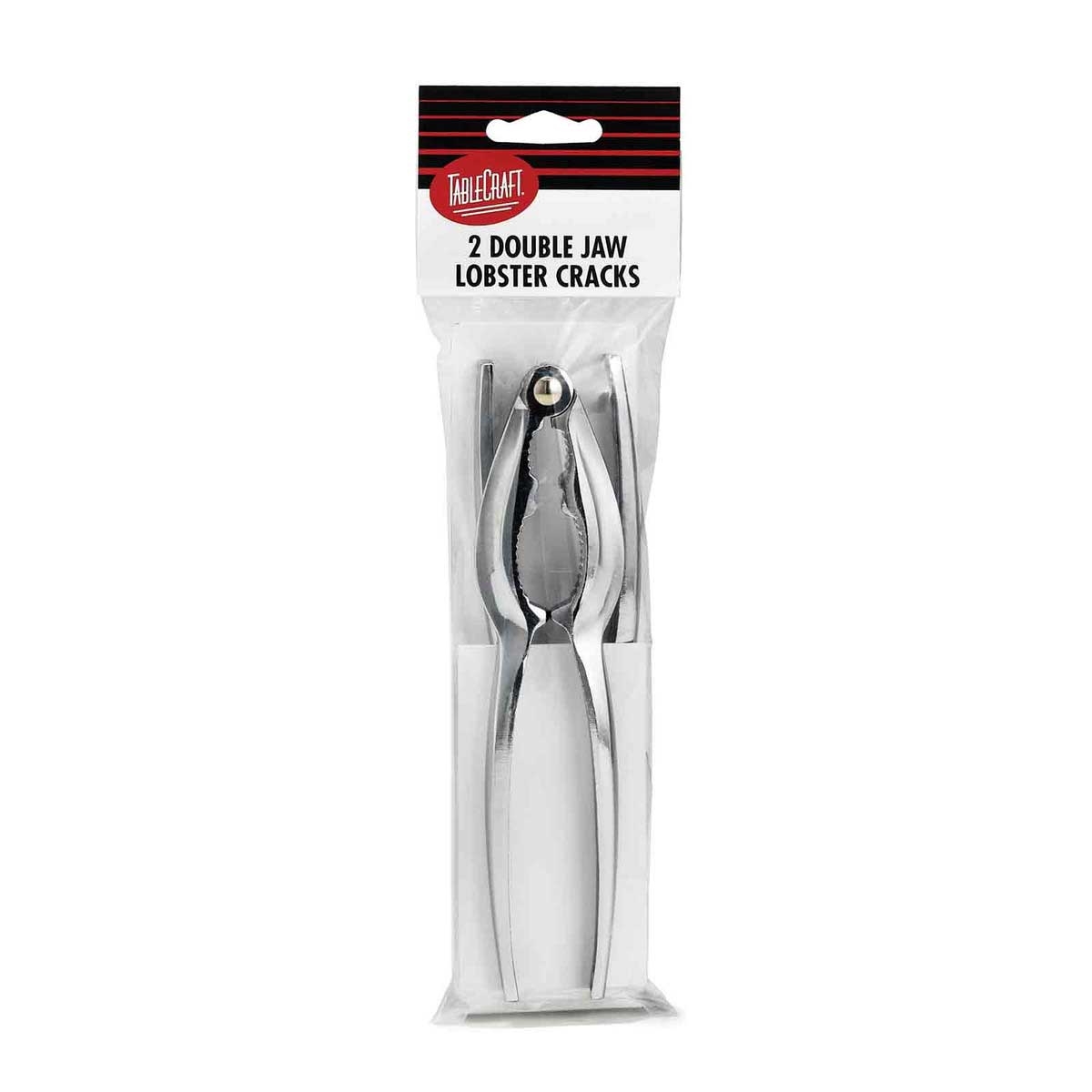 Tablecraft 6 X 1.5 X 0.5 Inch Chrome Plated Double Jaw Lobster Cracker, 2 Count -- 6 Per Case