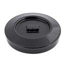 Tablecraft Black Polypropylene Tortilla Warmer, 7.6875 x 7.6875 x 1.75 inch