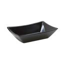 Tablecraft Better Burger Collection Black Small Melamine Fry Basket, 5 x 3.375 x 1.25 inch