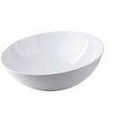 Tablecraft Sierra Grande Collection White Round Melamine Display Bowl, 20 Quart Capacity