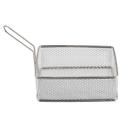 Tablecraft Stainless Steel Large Rectangular Wire Serving Basket, 9 x 7 x 3 inch