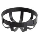 Tablecraft Forge Collection Galvanized Steel Black Round Basket, 8 x 8 x 2.75 inch