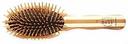 Bass Brushes The Green Brush Large Oval Hairbrush with Bamboo Pins Plus Bamboo Handle