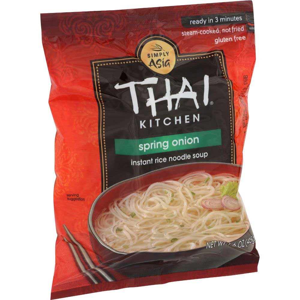 Thai Kitchen Spring Onion Instant Rice Noodle Soup, 1.6 ounce -- 12 per case.