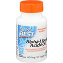Doctors Best Alpha Lipoic Acid Veggie Capsule, 600 Milligram - 60 count per pack