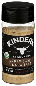 Kinders Organic Roasted Garlic Salt Seasoning, 4 Ounce -- 8 per case