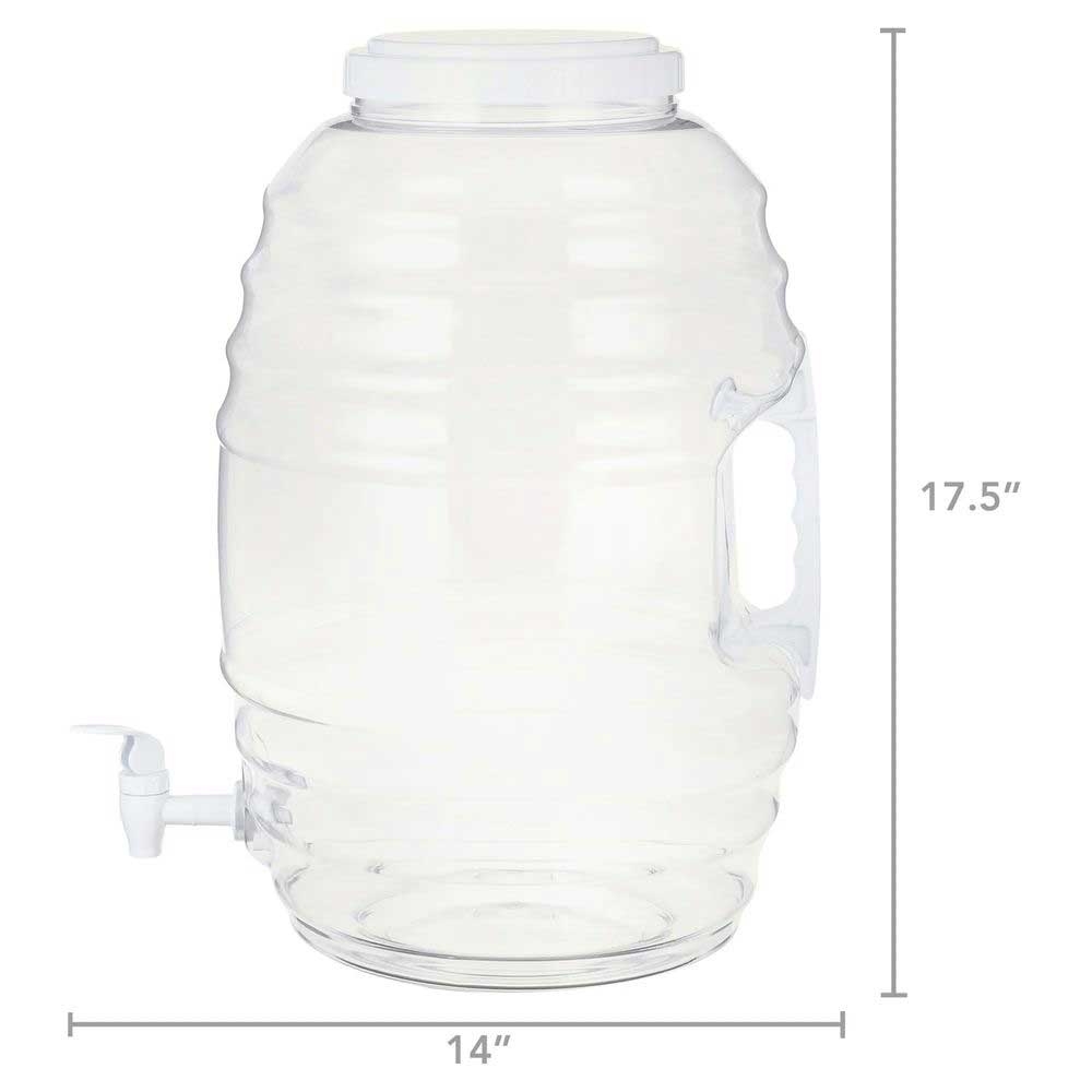 American Maid Vitrolero Honey Comb Jar With Spigot, 5 Gallon Capacity -- 2 Per Case