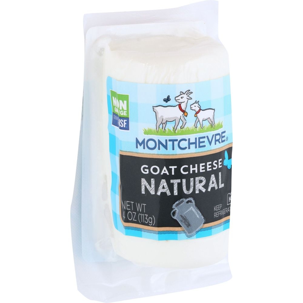 Montchevre Mini Plain Goat Cheese, 4 Ounce -- 12 per case