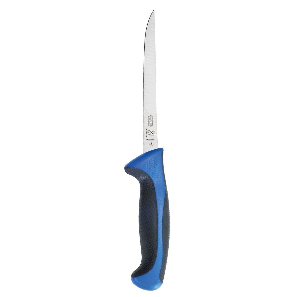 Mercer Culinary Millennia Blue Narrow Boning Knife, 6 Inch