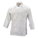 Mercer Culinary White X Large Genesis Unisex Jacket with Cloth Knot Buttons