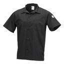 Mercer Culinary Black 2X Large Millennia Unisex Cook Shirt with Wicking Mesh Back