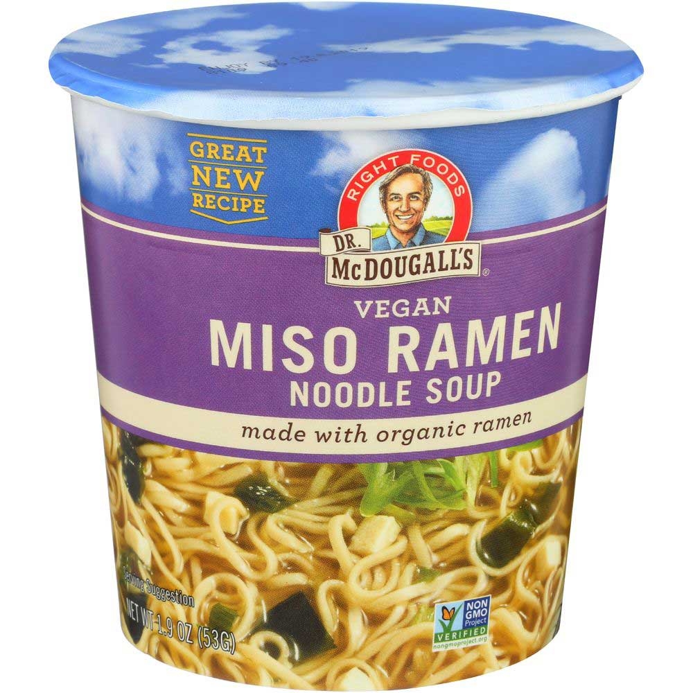 Dr. Mcdougall's Right Foods Miso Big Cup Soup, 1.9 Ounce -- 6 Per Case