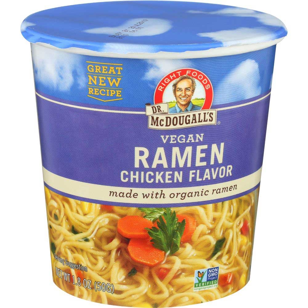 Dr. Mcdougall's Right Foods Ramen Chicken Soup With Noodles, 1.8 Ounce -- 6 Per Case
