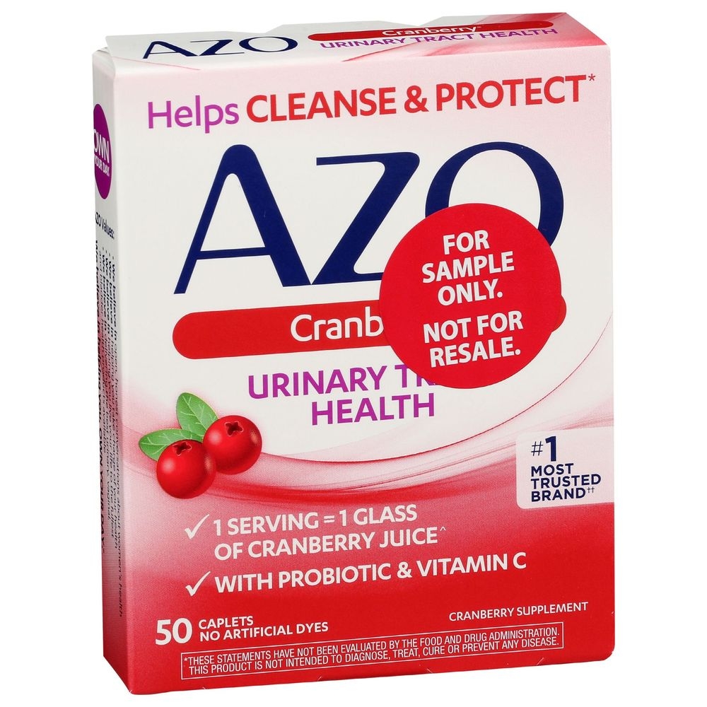 Azo Urinary Tract Health Cranberry Caplets, 50 Count